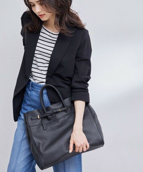 ROPE' / ロペ トートバッグ | リアルレザーナローベルトトート | 詳細2