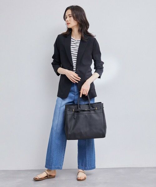 ROPE' / ロペ トートバッグ | リアルレザーナローベルトトート | 詳細24