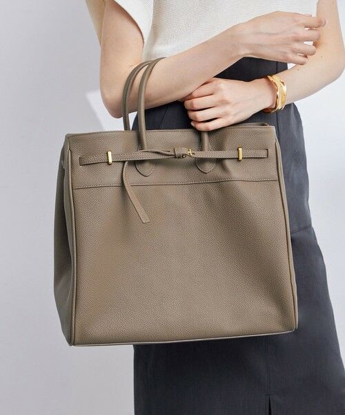ROPE' / ロペ トートバッグ | リアルレザーナローベルトトート | 詳細4