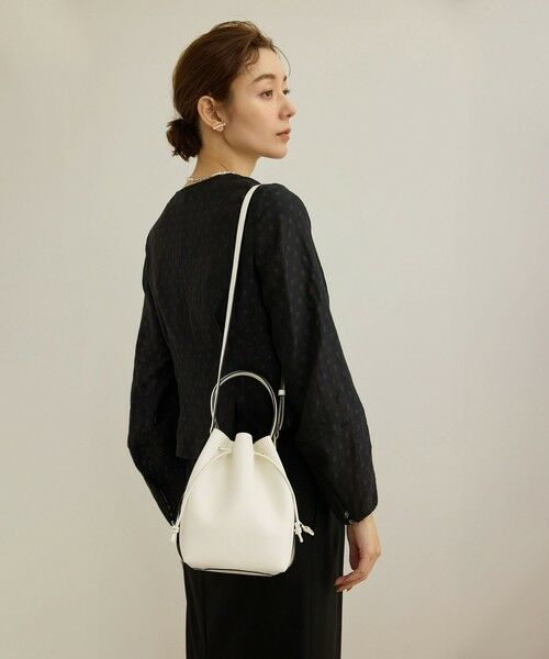 ROPE' / ロペ ショルダーバッグ | 2WAYドロストレザーバッグ | 詳細2