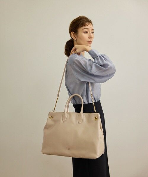 横型レザートートバッグ【A4対応】 （トートバッグ）｜ROPE