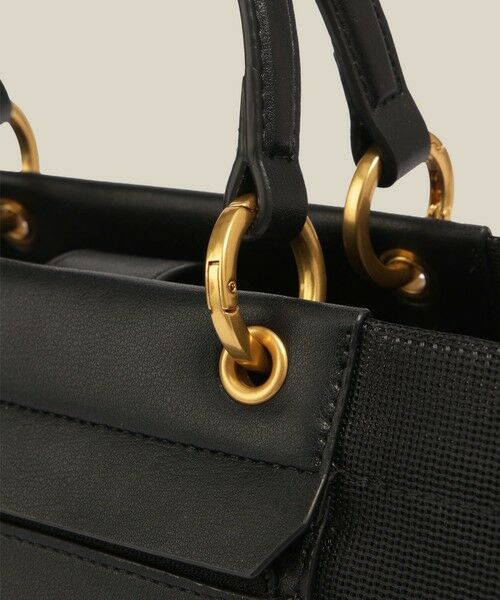 ROPE' / ロペ ハンドバッグ | チュールメッシュ2WAYミニバッグ | 詳細11