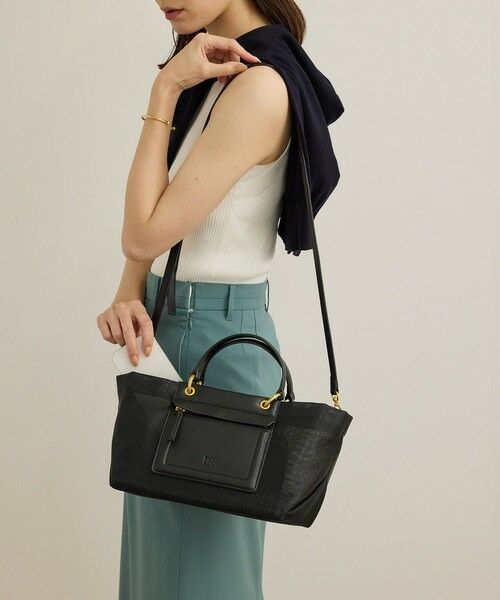 ROPE' / ロペ ハンドバッグ | チュールメッシュ2WAYミニバッグ | 詳細6