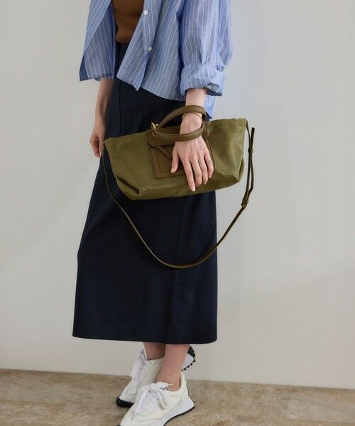 ROPE'/ロペ チュールメッシュ2WAYミニバッグ オリーブ(37) F ROPE'/ロペ チュールメッシュ2WAYミニバッグ オリーブ(37) F