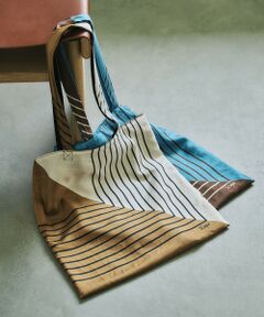 ROPE' / ロペ トートバッグ | 幾何学柄シルクトートバッグ