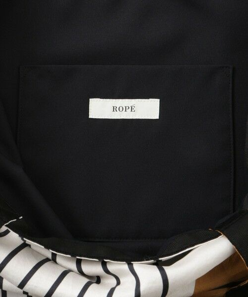 ROPE' / ロペ トートバッグ | 幾何学柄シルクトートバッグ | 詳細12