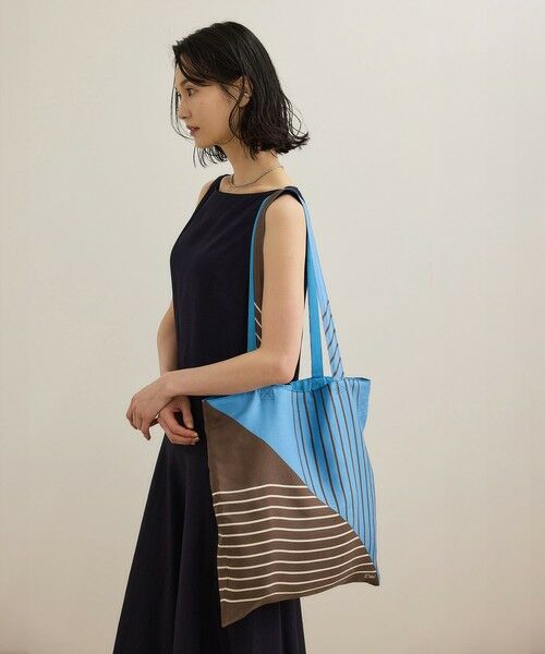 ROPE' / ロペ トートバッグ | 幾何学柄シルクトートバッグ | 詳細16