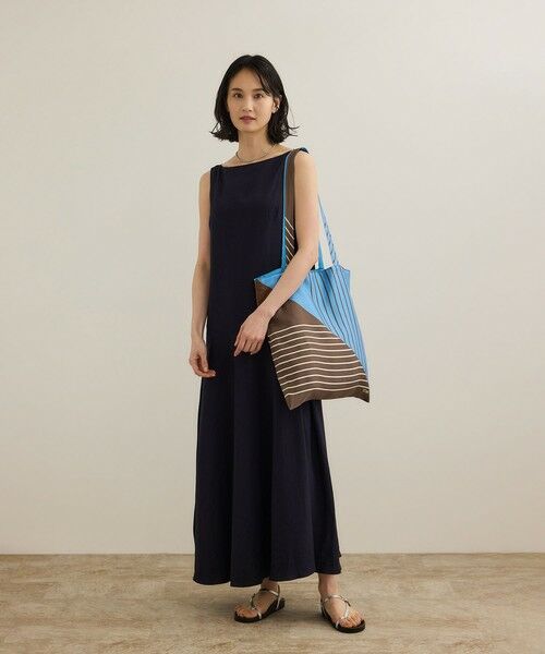 ROPE' / ロペ トートバッグ | 幾何学柄シルクトートバッグ | 詳細17