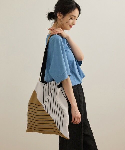 ROPE' / ロペ トートバッグ | 幾何学柄シルクトートバッグ | 詳細2