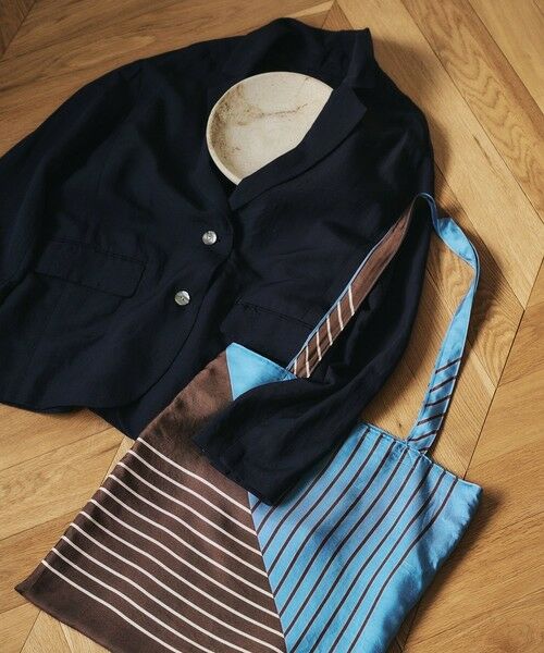 ROPE' / ロペ トートバッグ | 幾何学柄シルクトートバッグ | 詳細20