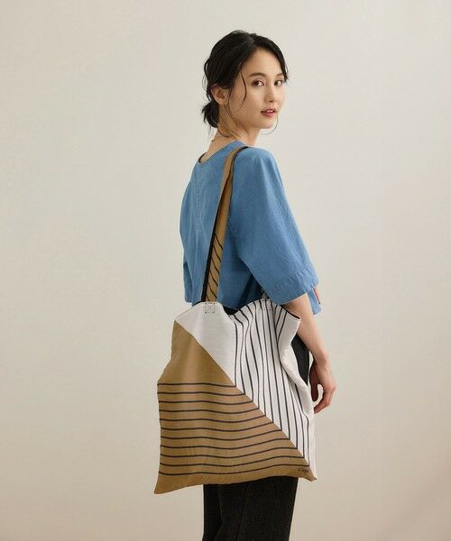 ROPE' / ロペ トートバッグ | 幾何学柄シルクトートバッグ | 詳細4