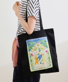 ROPE' / ロペ トートバッグ | 【Kei Nagayama for ROPE'】イラスト入りトートバッグ【A4対応】