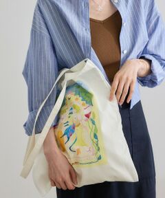ROPE' / ロペ トートバッグ | 【Kei Nagayama for ROPE'】イラスト入りトートバッグ【A4対応】