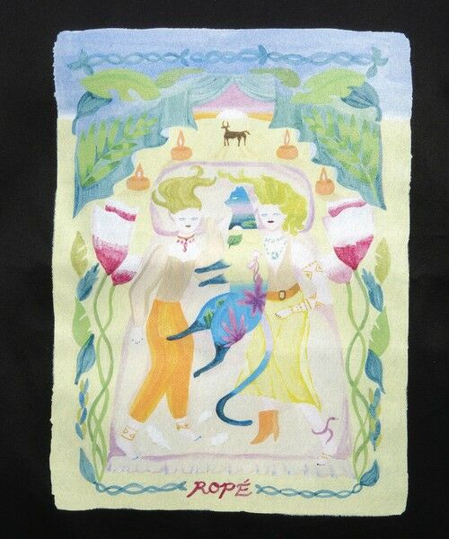 ROPE' / ロペ トートバッグ | 【Kei Nagayama for ROPE'】イラスト入りトートバッグ【A4対応】 | 詳細13