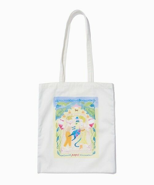 ROPE' / ロペ トートバッグ | 【Kei Nagayama for ROPE'】イラスト入りトートバッグ【A4対応】 | 詳細17