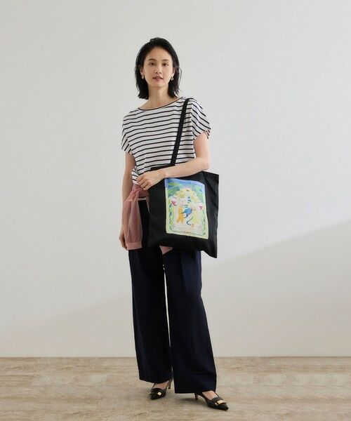ROPE' / ロペ トートバッグ | 【Kei Nagayama for ROPE'】イラスト入りトートバッグ【A4対応】 | 詳細2