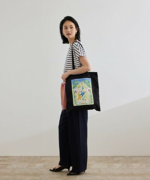 ROPE' / ロペ トートバッグ | 【Kei Nagayama for ROPE'】イラスト入りトートバッグ【A4対応】 | 詳細3