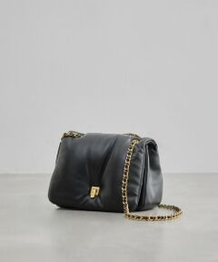 ROPE' / ロペ ハンドバッグ | レザーパフィーフラップチェーンミニショルダー