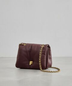 ROPE' / ロペ ハンドバッグ | レザーパフィーフラップチェーンミニショルダー