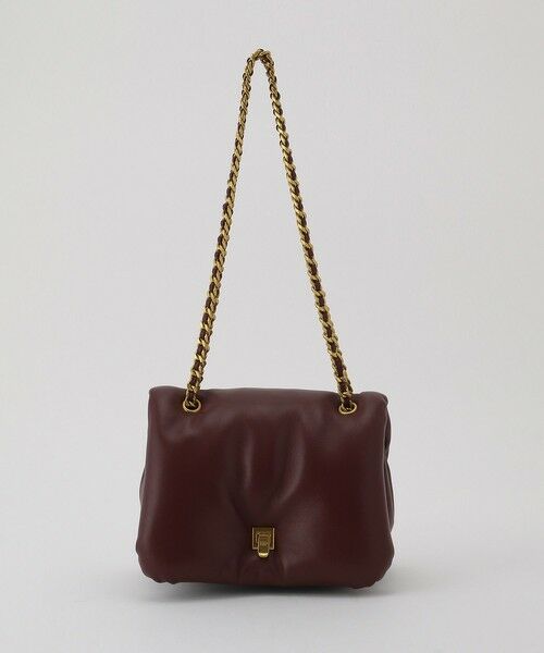 ROPE' / ロペ ハンドバッグ | レザーパフィーフラップチェーンミニショルダー | 詳細11