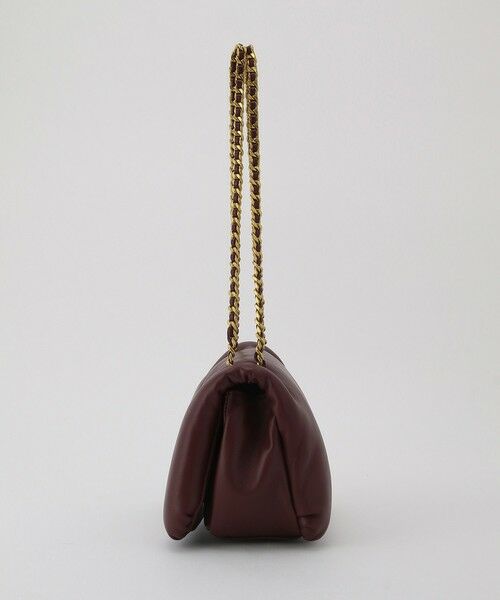 ROPE' / ロペ ハンドバッグ | レザーパフィーフラップチェーンミニショルダー | 詳細12
