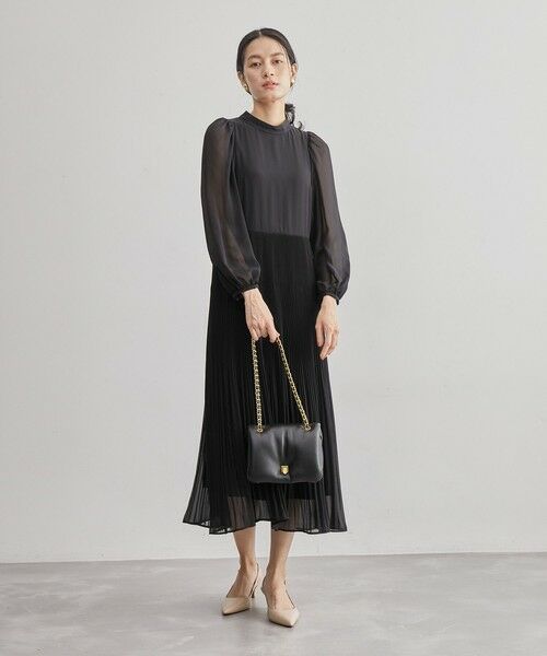 ROPE' / ロペ ハンドバッグ | レザーパフィーフラップチェーンミニショルダー | 詳細7