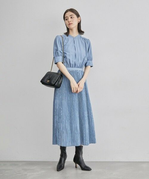 ROPE' / ロペ ハンドバッグ | レザーパフィーフラップチェーンミニショルダー | 詳細8