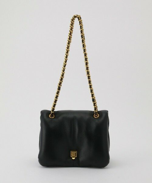 ROPE' / ロペ ハンドバッグ | レザーパフィーフラップチェーンミニショルダー | 詳細9