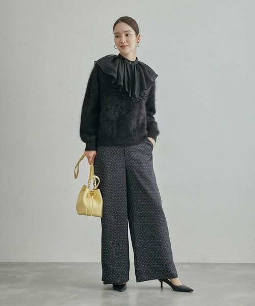 ROPE' / ロペ ハンドバッグ | アナグラムモチーフドロストミニバッグ | 詳細12