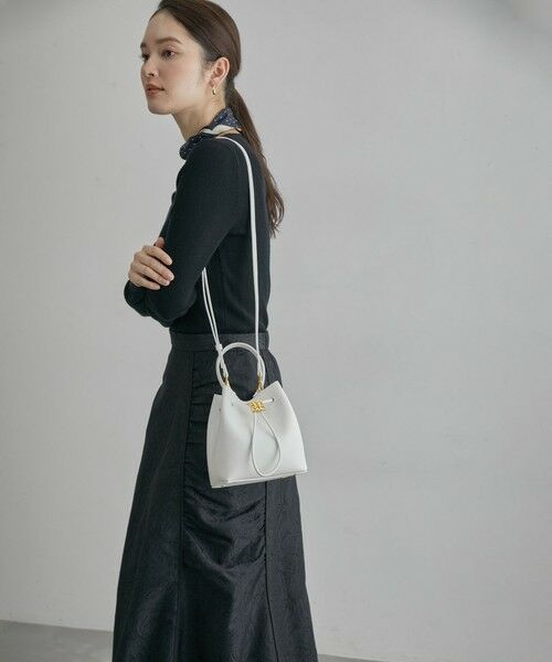 ROPE' / ロペ ハンドバッグ | アナグラムモチーフドロストミニバッグ | 詳細3