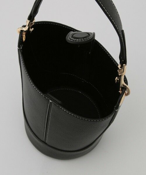 ROPE' / ロペ ショルダーバッグ | 2WAYセンターシームバケットミドルバッグ | 詳細17