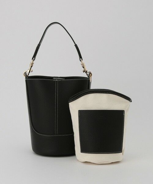 ROPE' / ロペ ショルダーバッグ | 2WAYセンターシームバケットミドルバッグ | 詳細26