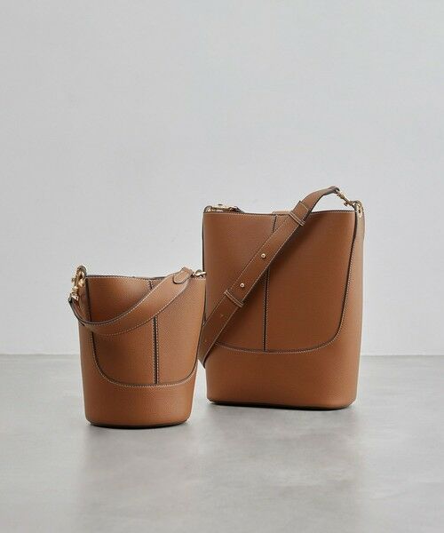 ROPE' / ロペ ショルダーバッグ | 2WAYセンターシームバケットミドルバッグ | 詳細6