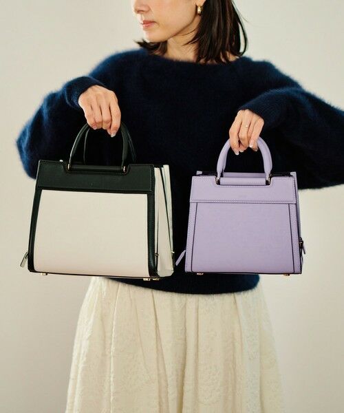 ROPE' / ロペ ハンドバッグ | 【E'POR】W BAG Mini 【メディア掲載】 | 詳細27