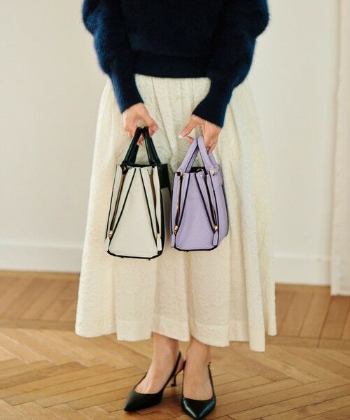 ROPE' / ロペ ハンドバッグ | 【E'POR】W BAG Mini 【メディア掲載】 | 詳細28