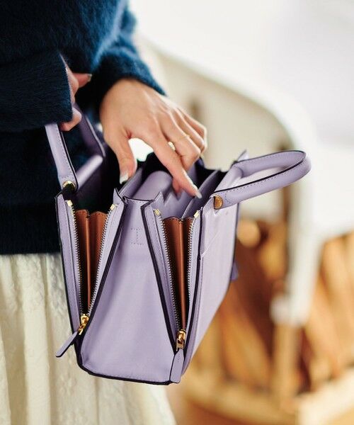 ROPE' / ロペ ハンドバッグ | 【E'POR】W BAG Mini 【メディア掲載】 | 詳細7