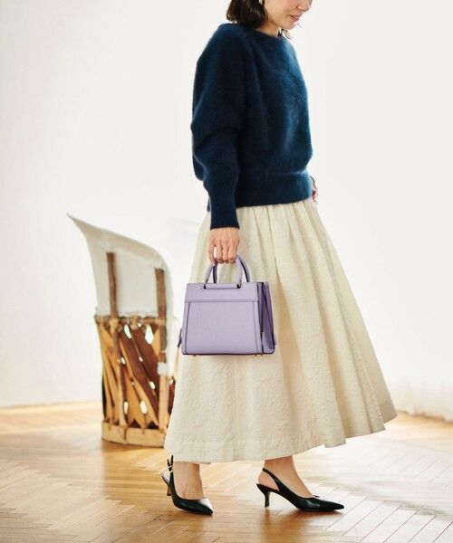 ROPE' / ロペ ハンドバッグ | 【E'POR】W BAG Mini 【メディア掲載】 | 詳細9