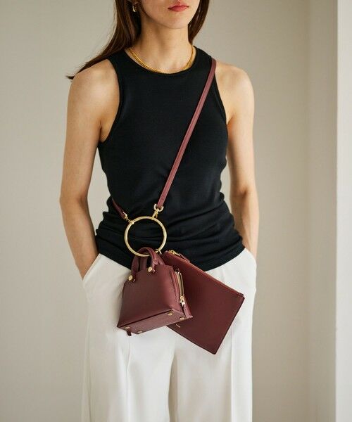 ROPE'/ロペ 【E'POR】Y BAG Nano【超軽量】 ワイン(66) F ROPE'/ロペ 【E'POR】Y BAG Nano【超軽量】 ワイン(66) F