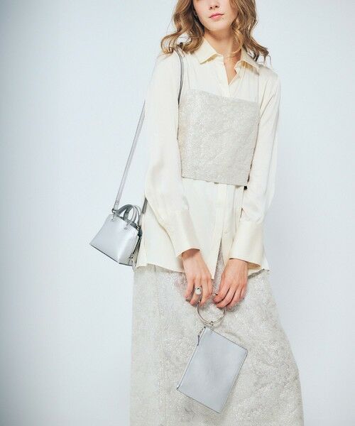 ROPE' / ロペ ショルダーバッグ | 【E'POR】Y BAG Nano【超軽量】（シルバー(93)）