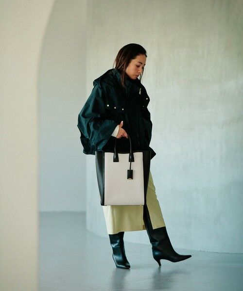 ROPE' / ロペ トートバッグ | 【A4対応】【E'POR】 I BAG（キャンバスコンビ縦型トートバッグ）【通勤】【メディア掲載】【雑誌掲載】 | 詳細10