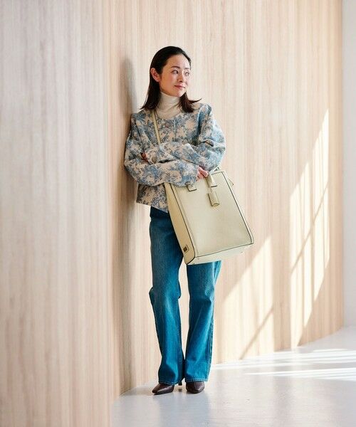 ROPE' / ロペ トートバッグ | 【A4対応】【E'POR】 I BAG（キャンバスコンビ縦型トートバッグ）【通勤】【メディア掲載】【雑誌掲載】 | 詳細13