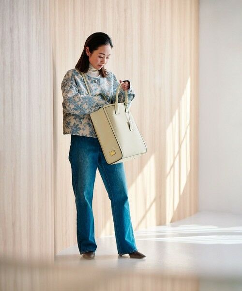 ROPE' / ロペ トートバッグ | 【A4対応】【E'POR】 I BAG（キャンバスコンビ縦型トートバッグ）【通勤】【メディア掲載】【雑誌掲載】 | 詳細14