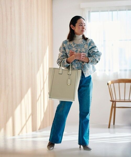 ROPE' / ロペ トートバッグ | 【A4対応】【E'POR】 I BAG（キャンバスコンビ縦型トートバッグ）【通勤】【メディア掲載】【雑誌掲載】 | 詳細15