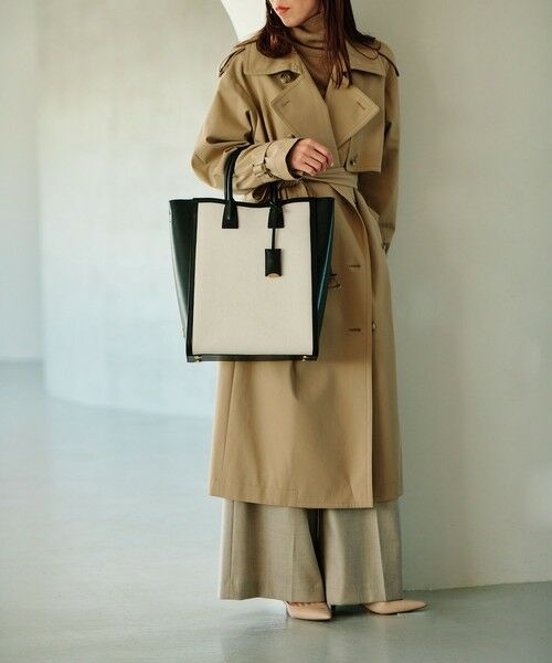 ROPE' / ロペ トートバッグ | 【A4対応】【E'POR】 I BAG（キャンバスコンビ縦型トートバッグ）【通勤】【メディア掲載】【雑誌掲載】 | 詳細17