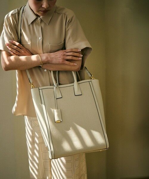 ROPE' / ロペ トートバッグ | 【A4対応】【E'POR】 I BAG（キャンバスコンビ縦型トートバッグ）【通勤】【メディア掲載】【雑誌掲載】 | 詳細5