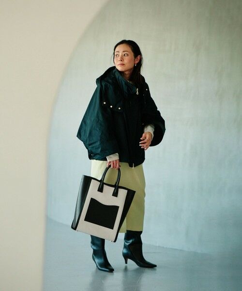 ROPE' / ロペ トートバッグ | 【A4対応】【E'POR】 I BAG（キャンバスコンビ縦型トートバッグ）【通勤】【メディア掲載】【雑誌掲載】 | 詳細9