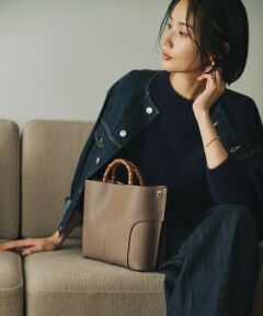 ROPE' / ロペ ハンドバッグ | 【E'POR】BAMBOO BAG Medium【超軽量】【25AW】