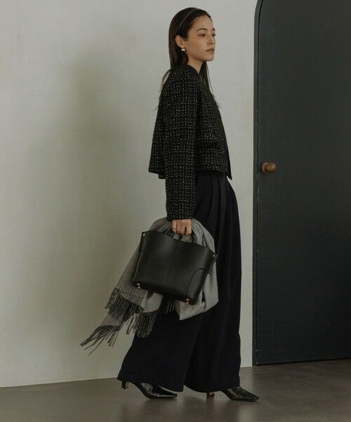 ROPE' / ロペ ハンドバッグ | 【E'POR】BAMBOO BAG Medium【超軽量】【25AW】 | 詳細11