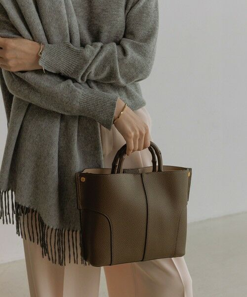 ROPE' / ロペ ハンドバッグ | 【E'POR】BAMBOO BAG Medium【超軽量】【25AW】 | 詳細8