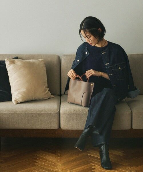 ROPE' / ロペ ハンドバッグ | 【E'POR】BAMBOO BAG Medium【超軽量】 | 詳細19